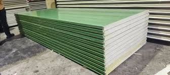 ساندویچ پانل دیواری 4 سانتی متری دو رو ورق سبز